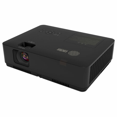 Проектор CACTUS CS-S2.B, 3LCD, 1024x768, 16:9, 4:3, 40000 лм, 15000:1, 4,7 кг - фото 1