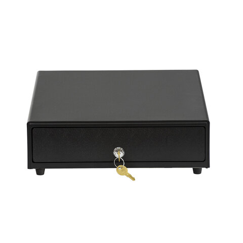 Ящик денежный электромеханический АТОЛ CD-330-B (ККМ Атол), 330х380х90 мм, черный, 38709 - фото 4