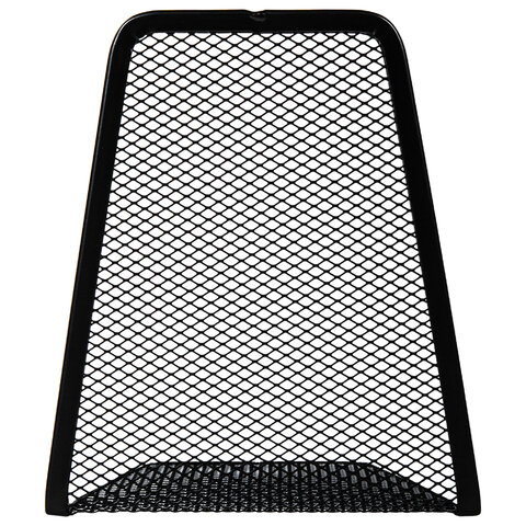 Держатель (ограничитель) подставка для книг BRAUBERG "Germanium Mesh", КОМПЛЕКТ 2 штуки, металл, 237977 - фото 3