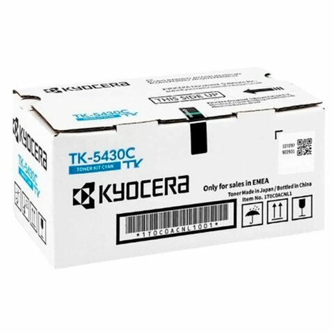 Тонер-картридж KYOCERA (TK-5430C) ECOSYS PA2100cx/MA2100cfx и другие, голубой, оригинальный, ресурс 1250 страниц, 1T0C0ACNL1 - фото 1