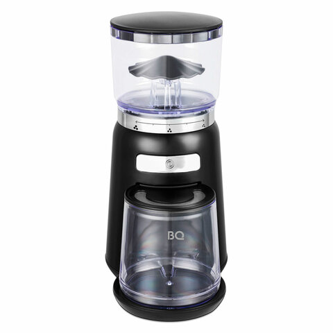 Кофемолка BQ (БИ-КЬЮ) CG2001, мощность 120 Вт, вместимость 210 г, 20 степеней помола, черная, 86199010 - фото 2