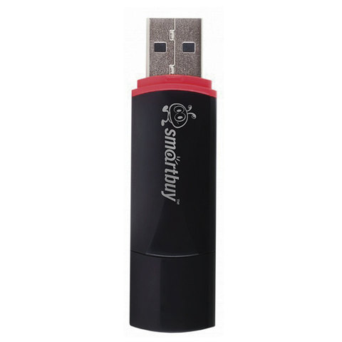 Флеш-память Smartbuy Crown, 16Gb, USB 2.0, чер, SB16GBCRW-K - фото 2
