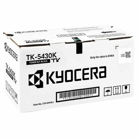 Тонер-картридж KYOCERA (TK-5430K) ECOSYS PA2100cx/MA2100cfx и другие, черный, оригинальный, ресурс 1250 страниц, 1T0C0A0NL1 - фото 1