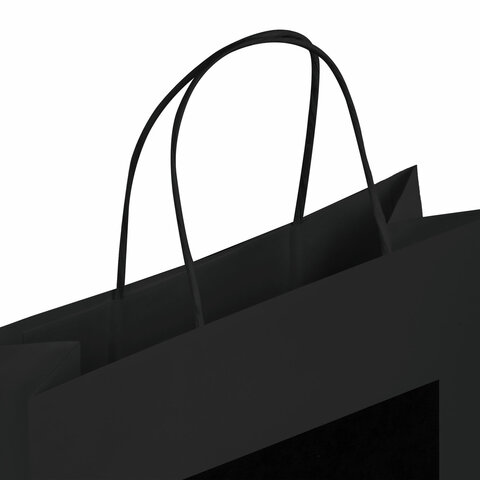 Пакет подарочный КОМПЛЕКТ 7 штук, 26x13x32 см, скретч-слой + стилус, "Black Kraft", ЗОЛОТАЯ СКАЗКА, 591970 - фото 5
