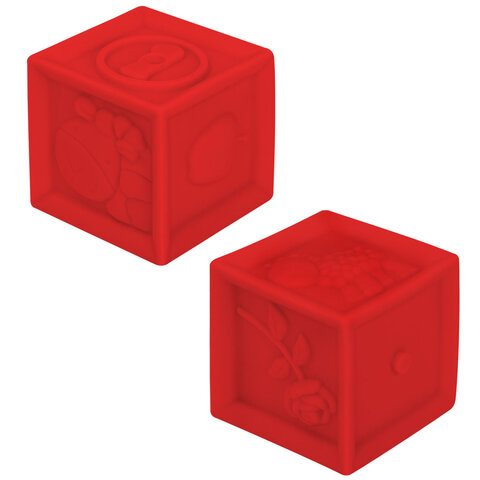 Тактильные кубики, сенсорные, ЭКО 12 штук, BAMBOX BABY (БАМБОКС БЭБИ), 665900 - фото 4
