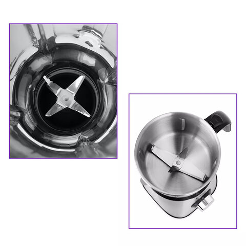 Блендер стационарный KITFORT КТ-1344, 800 Вт, 3 скорости, чаша 1,5 л, металл, черный/серебро - фото 6