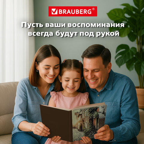 Фотоальбом BRAUBERG "Итальянские улочки" на 304 фото 10х15 см, твердая обложка, термосклейка, 391167 - фото 18