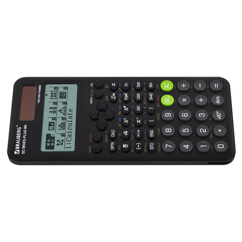 Калькулятор инженерный BRAUBERG SC-991ES-PLUS-BK (164х80 мм), 552 функции, 10+2 разряда, ЧЕРНЫЙ, 272651 - фото 6
