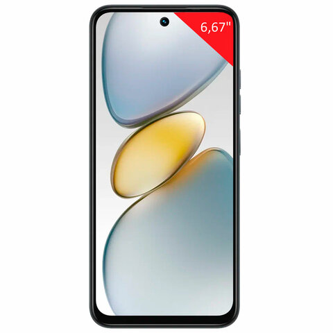 Смартфон TECNO SPARK GO1, 2 SIM, 6,67", 4.5G, 13/8 Мп, 4/128 ГБ, черный, пластик, TCN-KL4.4.128.BK - фото 2