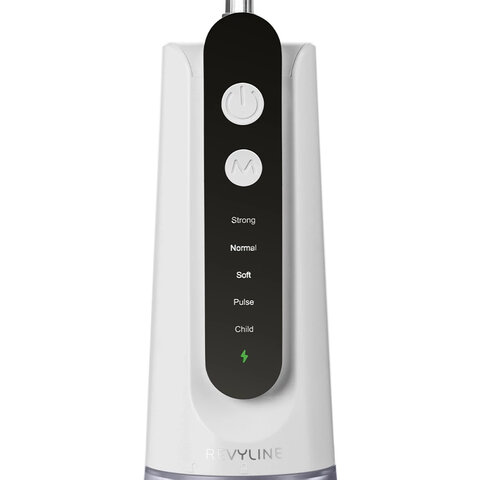 Ирригатор для полости рта REVYLINE RL 670, емкость резервуара 0,27 л, 2 насадки, белый, 9101 - фото 3