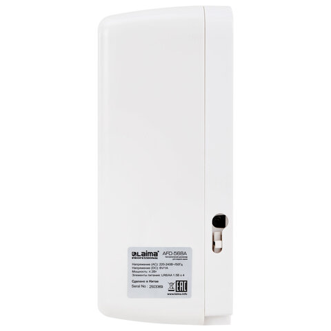 Дозатор для жидкого мыла-пены LAIMA PROFESSIONAL PREMIUM, НАЛИВНОЙ, СЕНСОРНЫЙ, 1 л, белый, ABS-пластик, 609512 - фото 3