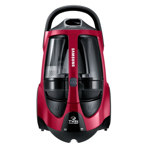 Пылесос SAMSUNG VCC885FH3P/XEV с контейнером "циклон", 2200 Вт, мощность всасывания 430 Вт, красный - фото 4