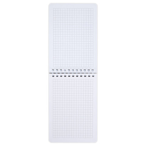 Блокнот МАЛЫЙ ФОРМАТ А6, 60 л., силиконовый гребень, обложка пластик, клетка, BRAUBERG, зеленый, 117564 - фото 7