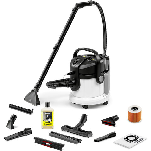Пылесос моющий KARCHER SE 4 Plus, потребляемая мощность 1000 Вт, белый, 1.081-170.0 - фото 2