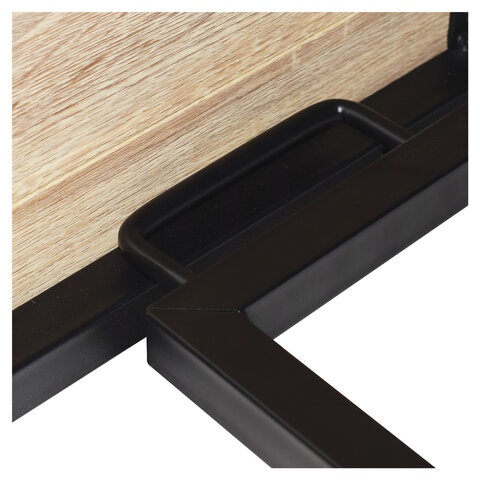 Стол на металлокаркасе BRABIX "LOFT CD-001", 800х440х740 мм, складной, цвет дуб натуральный, 641211 - фото 12