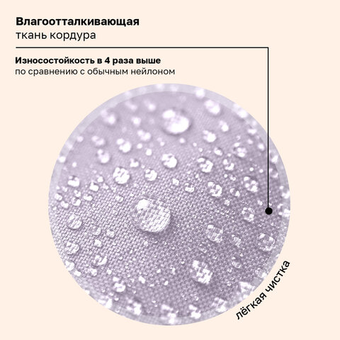 Рюкзак BRAUBERG FAVOUR, 2 отделения, 3 кармана, "Пушистые котята", 40х29х15 см, 271417 - фото 14