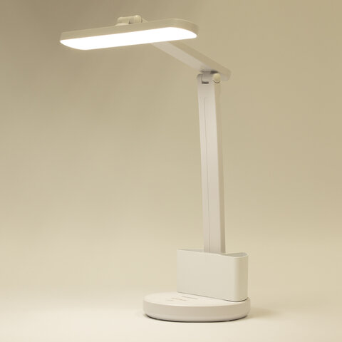 Настольная лампа / светильник беспроводная SONNEN PT-402, органайзер, USB, LED, 3 Вт, 3 режима, 238782 - фото 9