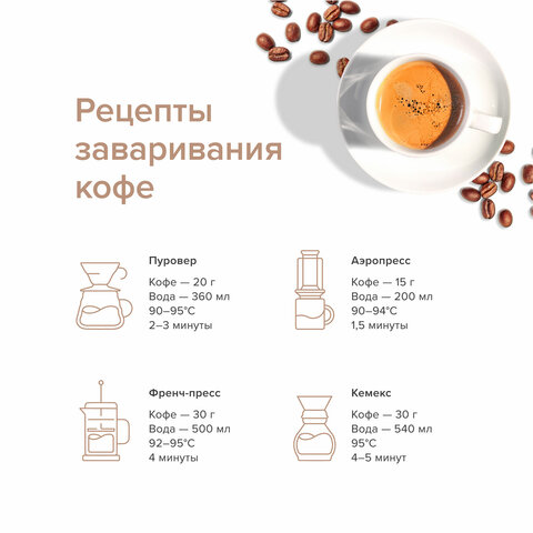 Кофе в зернах EGOISTE "Espresso" 1 кг, арабика 100%, НИДЕРЛАНДЫ, EG10004021 - фото 10