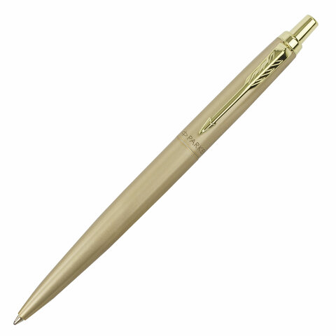 Ручка шариковая PARKER "Jotter XL Monochrome Gold GT", корпус золотой, нержавеющая сталь, синяя,2122754 - фото 3