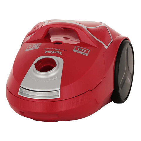 Пылесос TEFAL Compact Power TW3953EA, с пылесборником, потребляемая мощность 750 Вт, красный, 2211400166 - фото 3