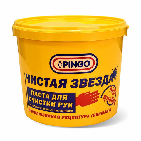 Паста очищающая средство для рук, 5 л, ЧИСТАЯ ЗВЕЗДА, от самых стойких загрязнений, банка, 85010-12 - фото 1