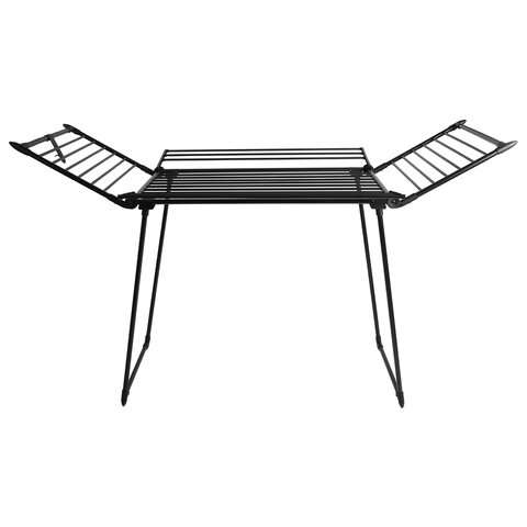Сушилка напольная для белья раскладная, 5 зон сушки, 25 метров, LAIMA HOME MEGA BLACK, 700471 - фото 5