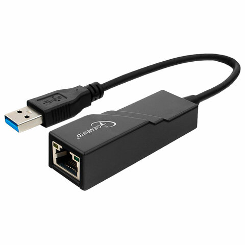 Сетевой адаптер Ethernet GEMBIRD USB 3.0 – Gigabit Ethernet adapter, RTL8153, NIC-U3 - фото 1