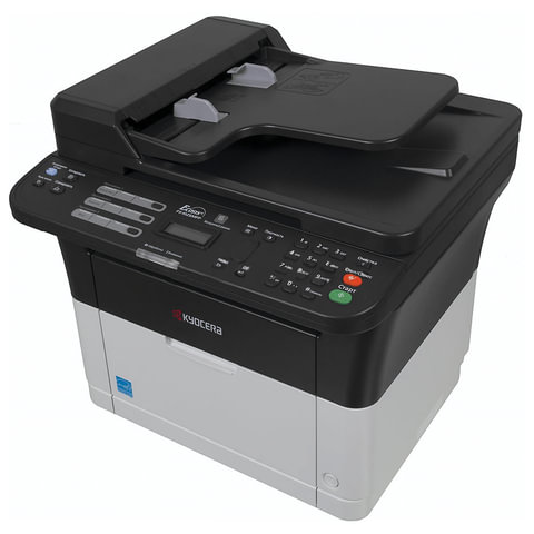 МФУ лазерное KYOCERA FS-1025MFP "3 в 1", А4, 25 стр./мин., 20000 стр./мес., ДУПЛЕКС, АПД, сетевая карта, 1102M63RU2 - фото 7