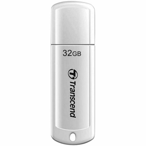 Флеш-диск 32 GB TRANSCEND JetFlash 730, USB 3.1, белый, TS32GJF730 - фото 1