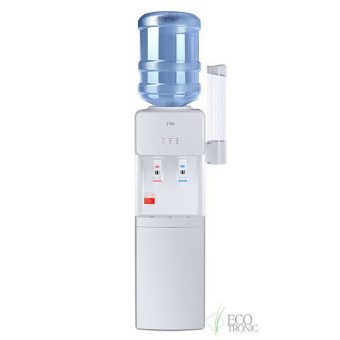 Кулер для воды ECOTRONIC J21-LCE напольный, НАГРЕВ/ОХЛАЖДЕНИЕ ЭЛЕКТРОННОЕ, шкаф, 2 крана белый 12562 - фото 11