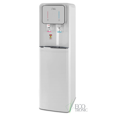 Пурифайер для воды ECOTRONIC A60-U4L напольный, НАГРЕВ/ОХЛАЖДЕНИЕ КОМПРЕССОРНОЕ, 2 крана, белый, 7138 - фото 2