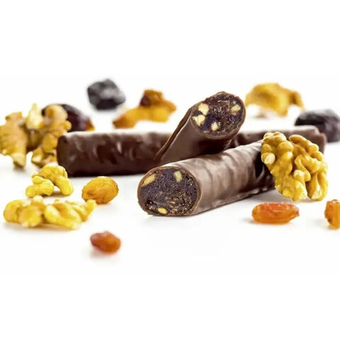 Конфеты шоколадные "Fruit Sticks" с черносливом и грецким орехом 175 г, БЕРЕСТОВ А.С., УТ-00031675 - фото 2
