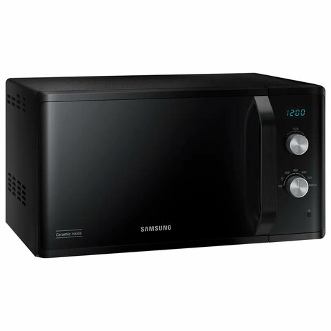 Микроволновая печь SAMSUNG MS23K3614AK/BW, объем 23 л, мощность 800 Вт, механическое управление - фото 3