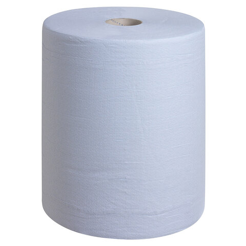 Бумага протирочная KIMBERLY-CLARK Wypall L20, 500 листов в рулоне, 33х38 см, 2-слойная, голубая, 7301 - фото 2