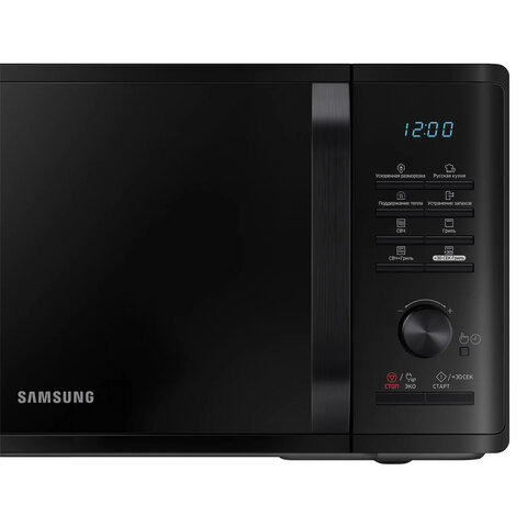 Микроволновая печь SAMSUNG MG23K3515AK/BW, объем 23 л, мощность 800 Вт, электронное управление, черная - фото 6