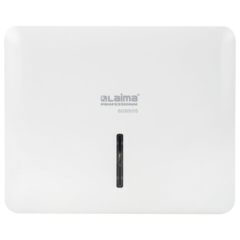 Диспенсер для полотенец LAIMA PROFESSIONAL SUPER (Система H2), Z-сложения, ABS-пластик, белый, 609505 - фото 2