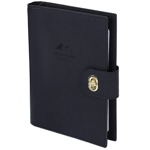 Ежедневник-органайзер недатированный B5, 167х240 мм, BRAUBERG "Nova", под кожу, 160 л., черный, 116204 - фото 1