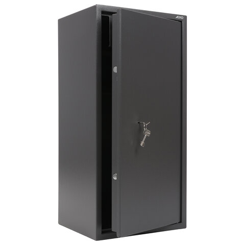 Сейф AIKO "TSN-90Т", 900х435х360 мм, 35 кг, ключевой замок, полка, трейзер, крепление к полу, TSN-90T - фото 3
