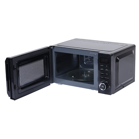 Микроволновая печь BRASSON (БРАССОН) MW2070D-8BL, 20 л, 700 Вт, таймер, 8 АВТО ПРОГРАММ, дисплей, защита от детей, черная, 454979 - фото 5