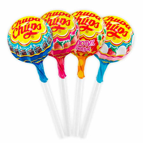Карамель CHUPA CHUPS (Чупа-Чупс) "The Best Of" ведерко, ассорти, КОМПЛЕКТ 150 шт., 1,8 кг - фото 2