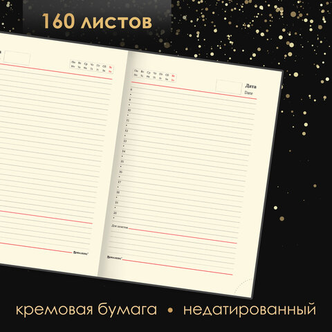 Ручка шариковая PARKER "Jotter Core Stainless Steel CT", ежедневник А5 черный, пакет, 880891 - фото 11