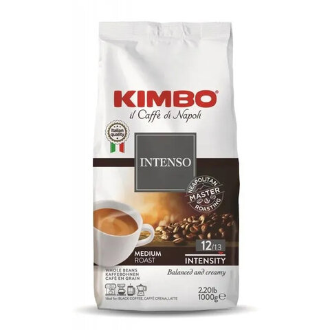 Кофе молотый KIMBO "Aroma Intenso", 250 г, ИТАЛИЯ - фото 1