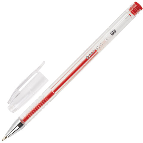 Ручки гелевые BRAUBERG "Jet", НАБОР 4 ЦВЕТА, узел 0,5 мм, линия письма 0,35 мм, 141023 - фото 12