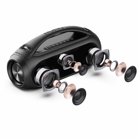 Колонка портативная SVEN PS-380, 40 Вт, TWS, Bluetooth, FM, USB, черный, SV-021290 - фото 13