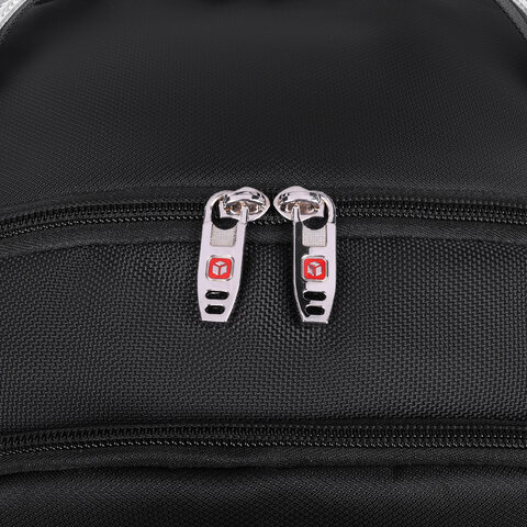 Рюкзак GERMANIUM UPGRADE Max, 3 отделения, отделение для ноутбука, USB-порт, UP-5, черный, 49х34х24 см, 271669 - фото 10