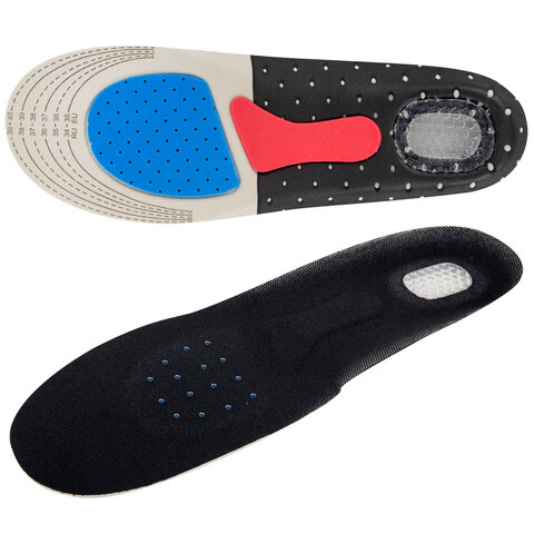 Стельки для обуви СПОРТИВНЫЕ, материал EVA SPORT, размер RU 34-39 / EU 35-40, с линиями выреза, SHEGRA (ШЕГРА), 700748 - фото 4