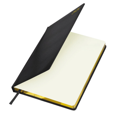 Еженедельник датированный 2026, БОЛЬШОЙ ФОРМАТ 210х297 мм, А4, BRAUBERG "Iguana", под кожу, черный, 117153 - фото 4