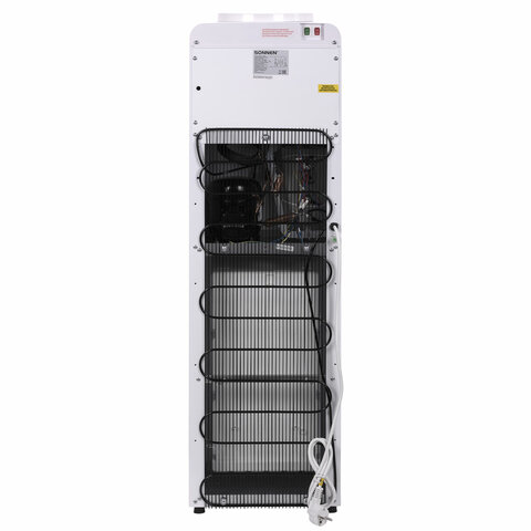 Кулер для воды SONNEN FSC-03AC, напольный, НАГРЕВ/ОХЛАЖДЕНИЕ КОМПРЕССОР, шкаф, 3 крана, белый, 455419 - фото 9