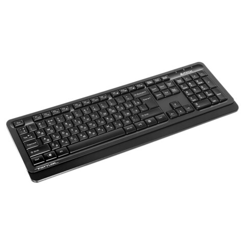 Набор беспроводной A4TECH Fstyler FG1010, USB, 104 клавиши, мышь 4 кнопки + 1 кнопка-колесо, черная, 1147570 - фото 2