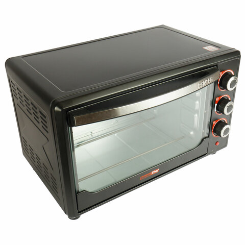 Мини-печь CENTEK CT-1530-36 GRILL, 1600 Вт, 36 л, ГРИЛЬ, таймер 90 мин., черная - фото 5
